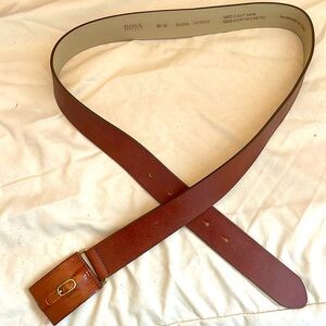 Hugo Boss leather belt